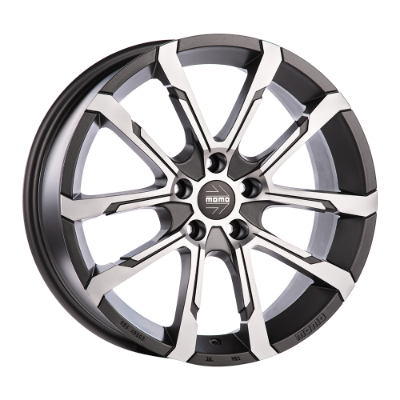 MOMO Quantum Evo Anthracite Polished 7,00x17 5x108,00 ET40,00