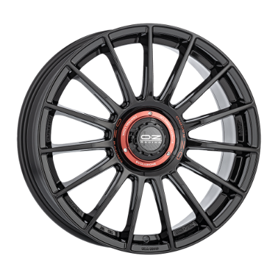 OZ SUPERTURISMO EVOLUZIONE GLOSS BLACK 8,00x18 5x112,00 ET35,00