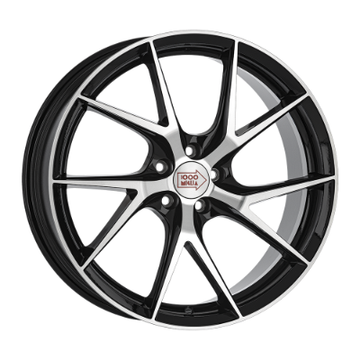 Mille Miglia MM1012 Black Polished 8,00x18 5x112,00 ET30,00