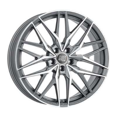 MSW 50 Grey Polished 8,00x18 5x112,00 ET28,00