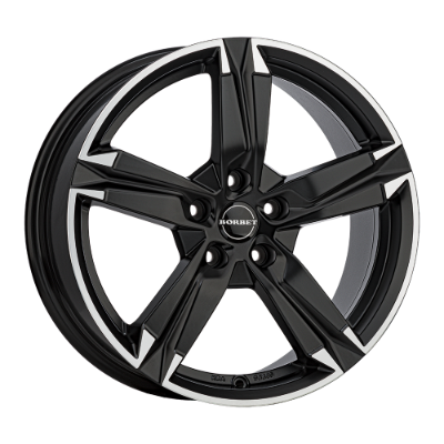 Borbet T10 black polished 7,00x17 5x114,30 ET50,00