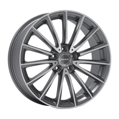 MAK Komet Gun Metallic Mirror 8,00x19 5x112,00 ET33,00