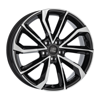 MSW 42 Black Polished 7,50x17 5x114,30 ET45,00