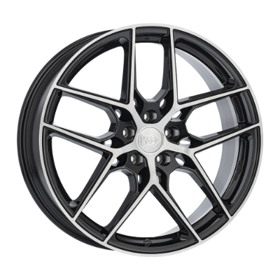 Mille Miglia MM1004 Black Polished 7,50x17 5x112,00 ET45,00