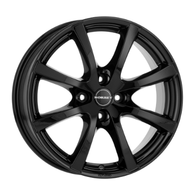 Borbet LV4 black 5,50x14 4x108,00 ET43,00