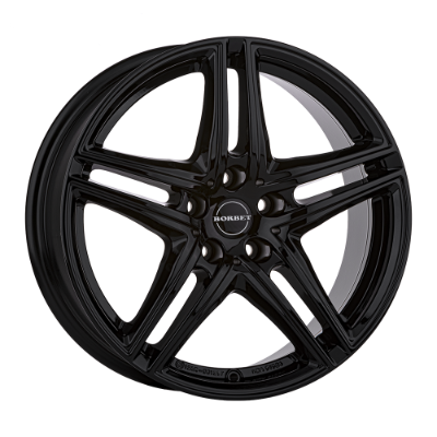 Borbet XR black 6,50x16 5x112,00 ET22,00
